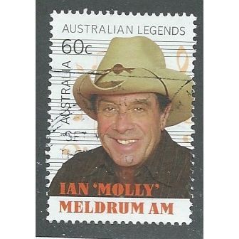 AUS 2013 60c 'AUSTRALIAN LEGENDS- IAN (MOLLY) MELDRUM' FINE USED (EBID38-187)