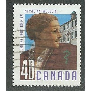 CAN 1991 40c ' MEDICAL PIONEERS - TROUT' FINE USED (EBID38-841)