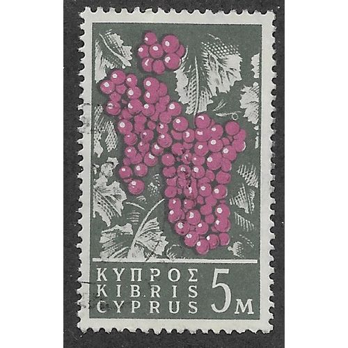 CYP 1962 5m 'GRAPES' FINE USED (EBID56-374)