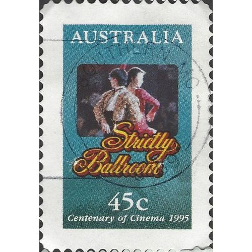 AUSTRALIA, Cinema, Picnic at Strictly Ballroom, aqua 1995, 45c, #2