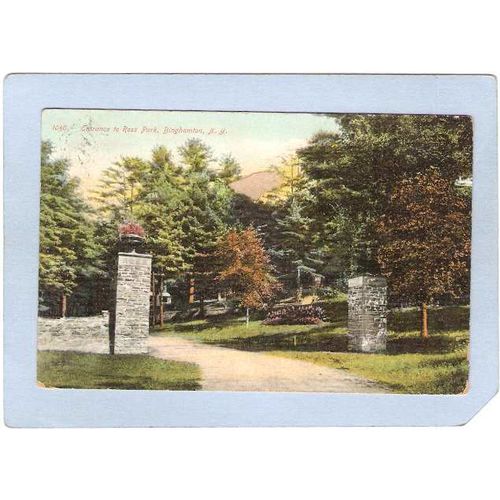 New York Binghamton Entrance To Ross Park ny_box2~510