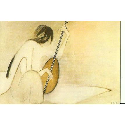 Art MANDOLIN (Ha Van Vuong) Postcard (Athena 9037)