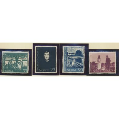 Norway Stamps Scott #446 To 449, Mint Never Hinged
