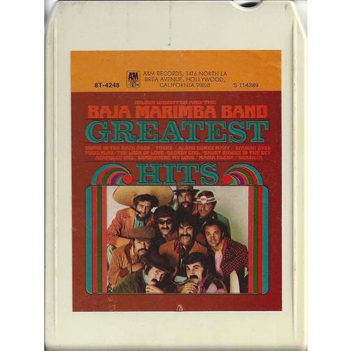 8-Track Tape #8T-4248 - "Baja Marimba Band Greatest Hits" - stereo