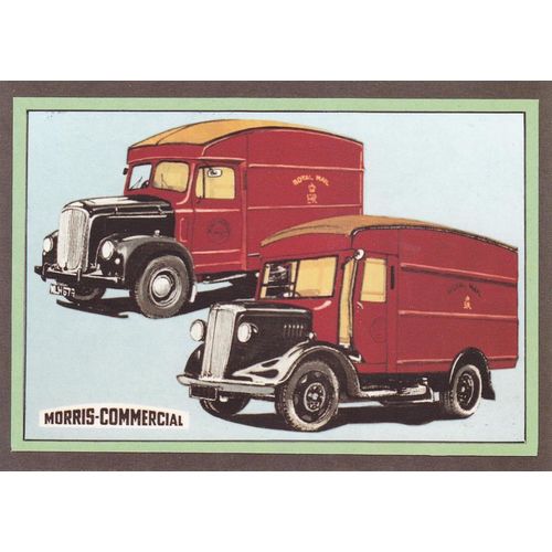 Artist Drawn Morris Commercial Post Office Lorries Postcard (PO186)