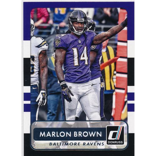 2015 Donruss Football 121 Marlon Brown Baltimore Ravens