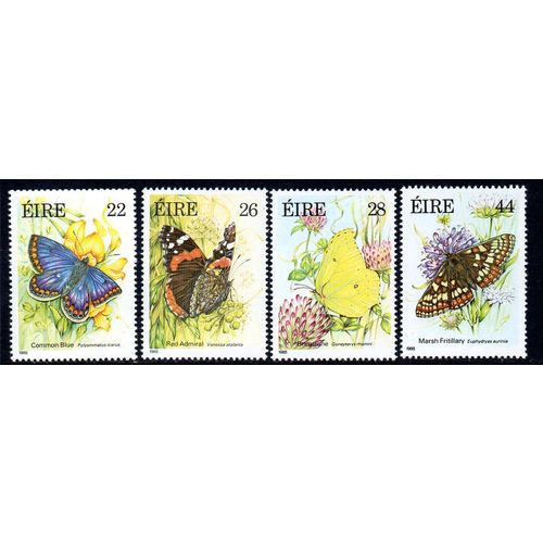 Ireland 1985 Butterflies set of 4, MNH, SG 609/12
