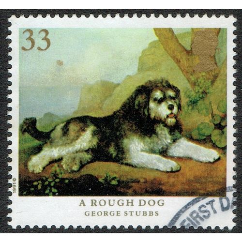 1991 Dogs 33p Multicoloured SG1534 FU