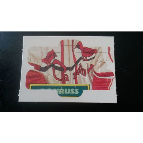 1988 Donruss Puzzle Card # 49, 50, 51 Mint (9) Stan Musial St Louis Cardinals