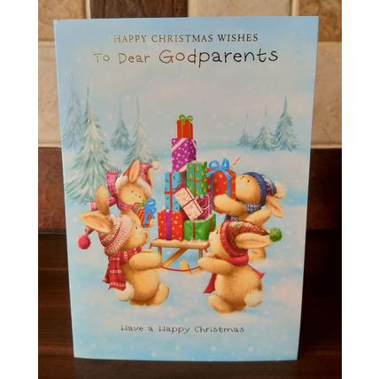 Christmas Cards - Godparents - 003