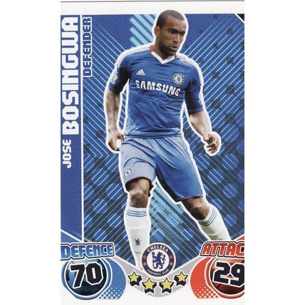 Match Attax 2010/2011 114 Jose Bosingwa Chelsea