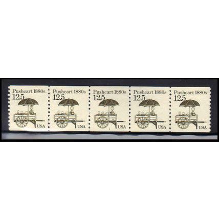 2133 12.5c Pushcart Very Fine MNH Dry Gum PNC 1/5 X2219