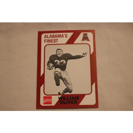 William Oliver 1989 Collegiate Collection Alabama's Finest NO. 535