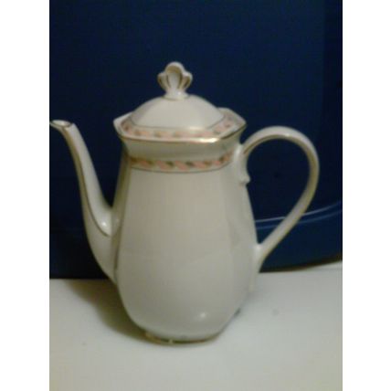 West Germany Bavarian Coffee pot delicate floral pattern