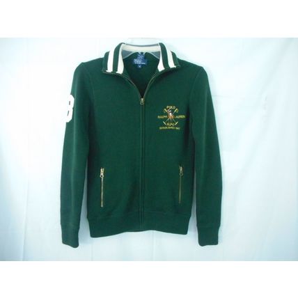 Ralph Lauren Polo Zipper-down Sweater Jacket, Young Male Medium, Embroidery
