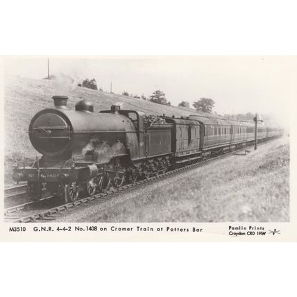 30837 Woking Tonbridge Train Reigate Station 1953 Postcard