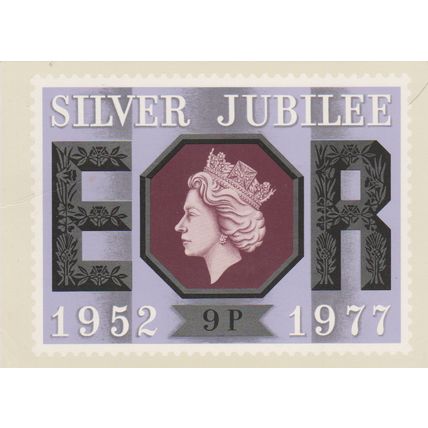 GB 1977 Silver Jubilee PHQ 9p FDC