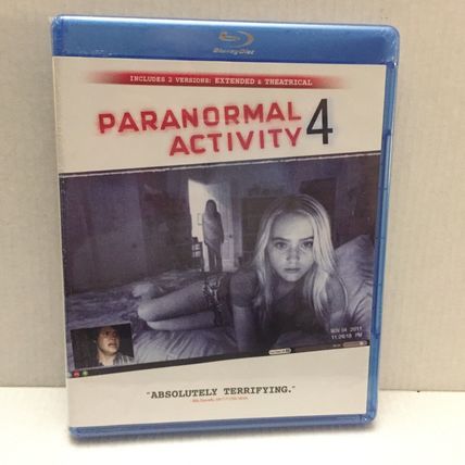 New Paranormal 4 Movie Blu-Ray Movie Sealed
