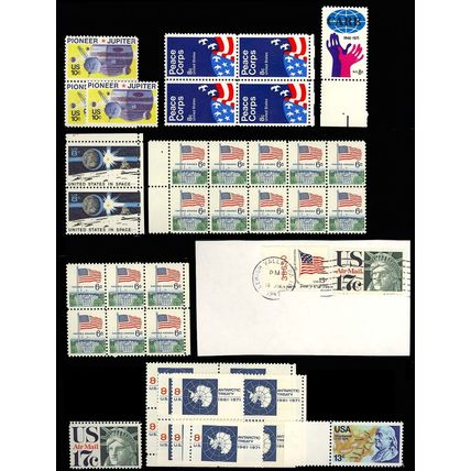 Large Tagging Omitted Collection Mint Never Hinged - Cat $394.50 - Stuart Katz
