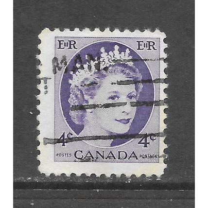CANADA SG466p ONE PHOSPHOR BAND VARIETY USED