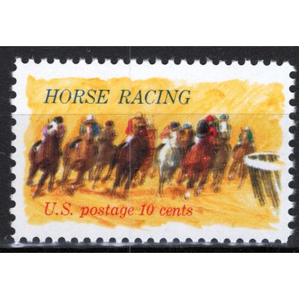 ZAYIX - 1974 US 1528 MNH American Horse Racing - Sports 021823-S22M
