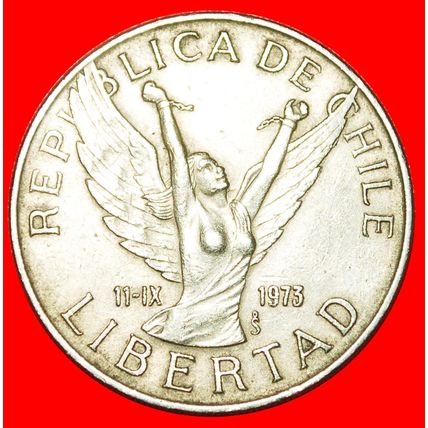 ANGEL 1973 (1976-1980): CHILE ★ 10 PESOS 1977! ★LOW START★NO RESERVE