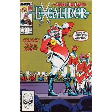 EXCALIBUR #17 - MARVEL COMICS (1989)