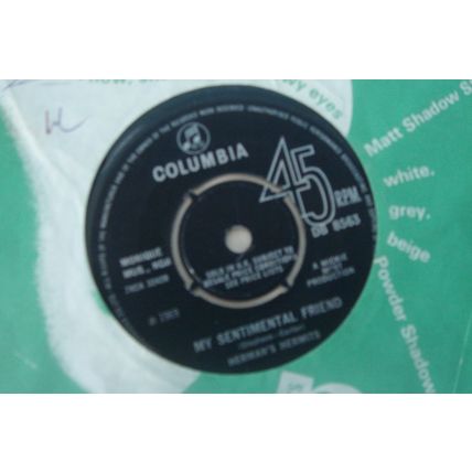 A1-HERMAN’S HERMITS– MY SENTIMENTAL FRIEND–UK 7" SINGLE-1969-NM-Pop Vocal
