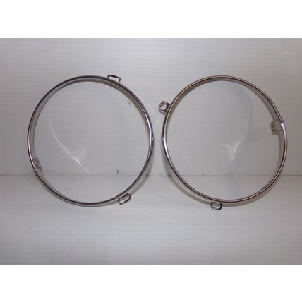 1970 Plymouth Barracuda Cuda Headlight Retaining Rings OEM 72 73 74