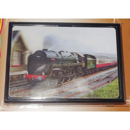 STEAM TRAIN fridge magnets 3D or Antique brass effect 8 choices