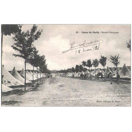 10 - camp de mailly - ROUTE PRINCIPALE