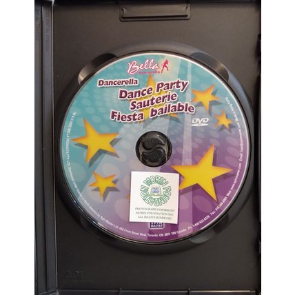 BELLA DANCERELLA DANCE PARTY 45 MINUTE DANCE-A-LONG DVD