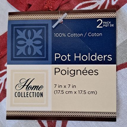 Home Collection HAPPINESS IS HOMEMADE Kitchen TOWEL SET Oven Mitt Pot Holder
