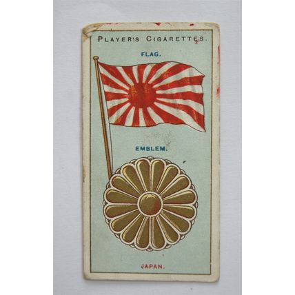 1905 Players Countries Arms & Flags No. 6 Japan