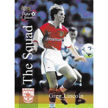 Futera's Arsenal 2000 Fans' Selection: The Squad - Card No. 125, Lincoln