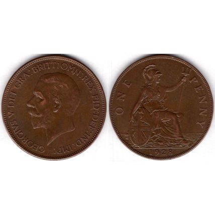 Great Britain. George V. Penny 1928. dy23641