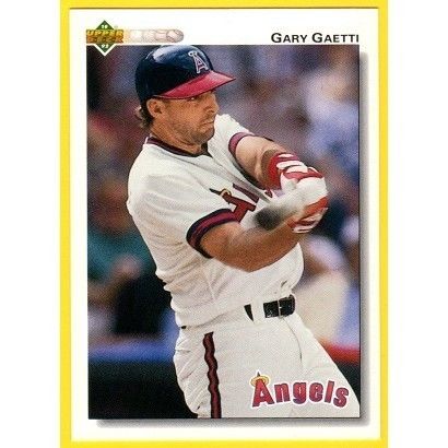 1992 Upper Deck #321 Gary Gaetti - NM-MT