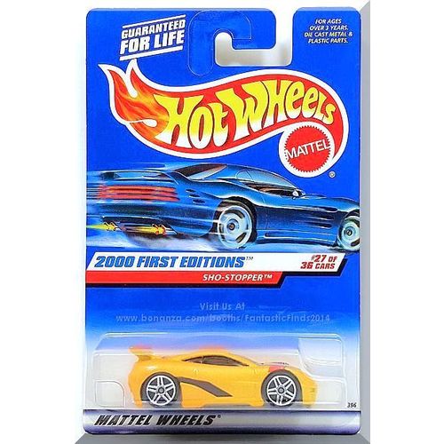 Hot Wheels - Sho-Stopper: 2000 First Editions #27/36 - Collector #087 *Yellow*