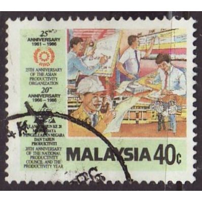 Malaysia 1986 SG 359 Used (D-581)