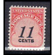 J102 11c Postage Due Just Clears MNH KA0933
