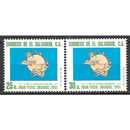 El Salvador ( Salvador ) N° PA 327/28 YVERT NEUF ** ( MNH )