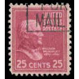 Used 829 25c William McKinley Fine M08097