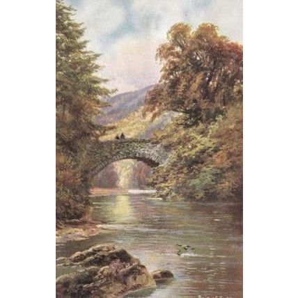 Brig Of Turk Scottish Antique Postcard