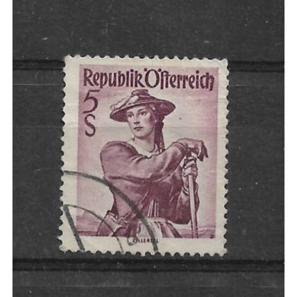 Austria.SG1142 5s "Zillertal".Fine Used.Aug22d