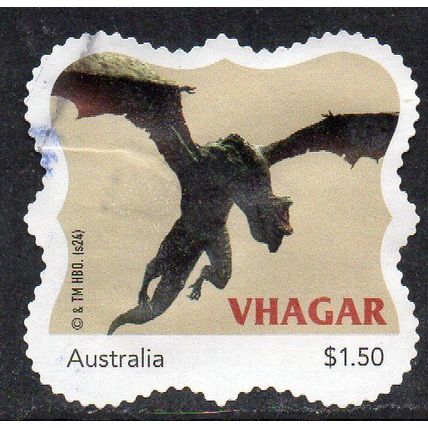 2024: HOUSE OF THE DRAGON, WHEN DRAGONS BEGIN FIGHTING DRAGONS USED MYSTAMP 21/2