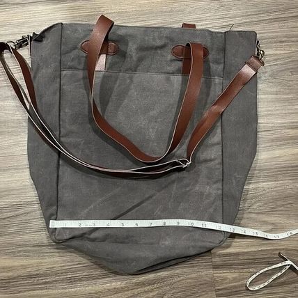 ROBB REPORT MAGAZINE TOTE BAG-GRAY/BROWN-UNISEX-NEW-SEALED-FAST SHIPPING