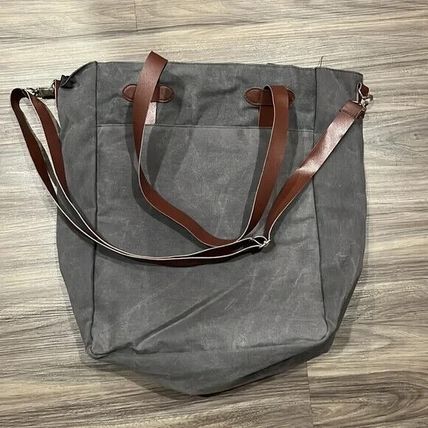ROBB REPORT MAGAZINE TOTE BAG-GRAY/BROWN-UNISEX-NEW-SEALED-FAST SHIPPING