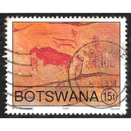 1991 Rock Paintings 15t Fine Used C1