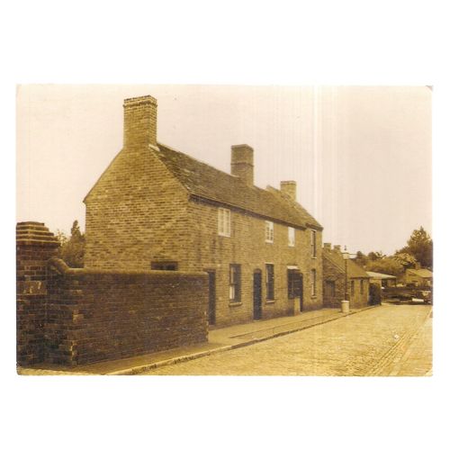 OLD HILL COTTAGES, Black country Museum, Dudley vintage .unused postcard =