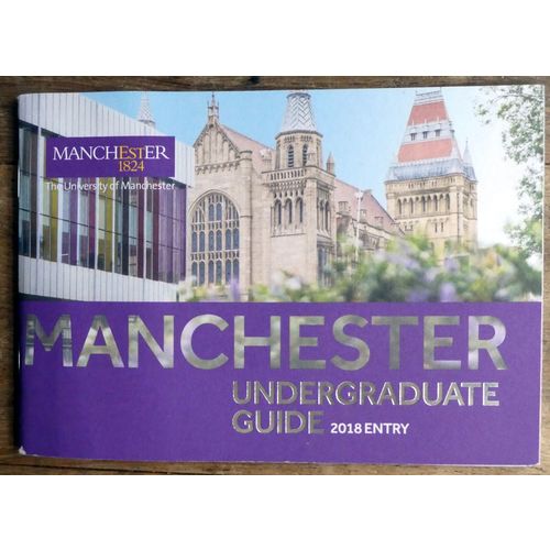 Manchester Undergraduate 2018 Entry